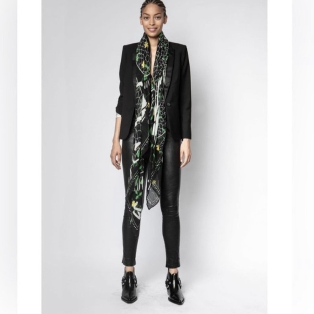 Zadig and Voltaire Delta Viper scarf